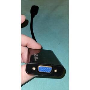 onn. HDMI to VGA Adapter Converter – Black